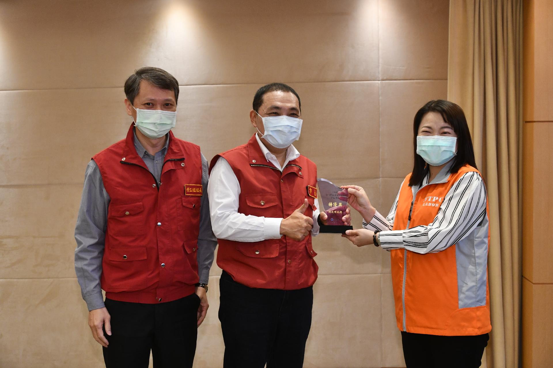 新北市身心障礙就業促進獲勞動部特優 勞工局今獻獎