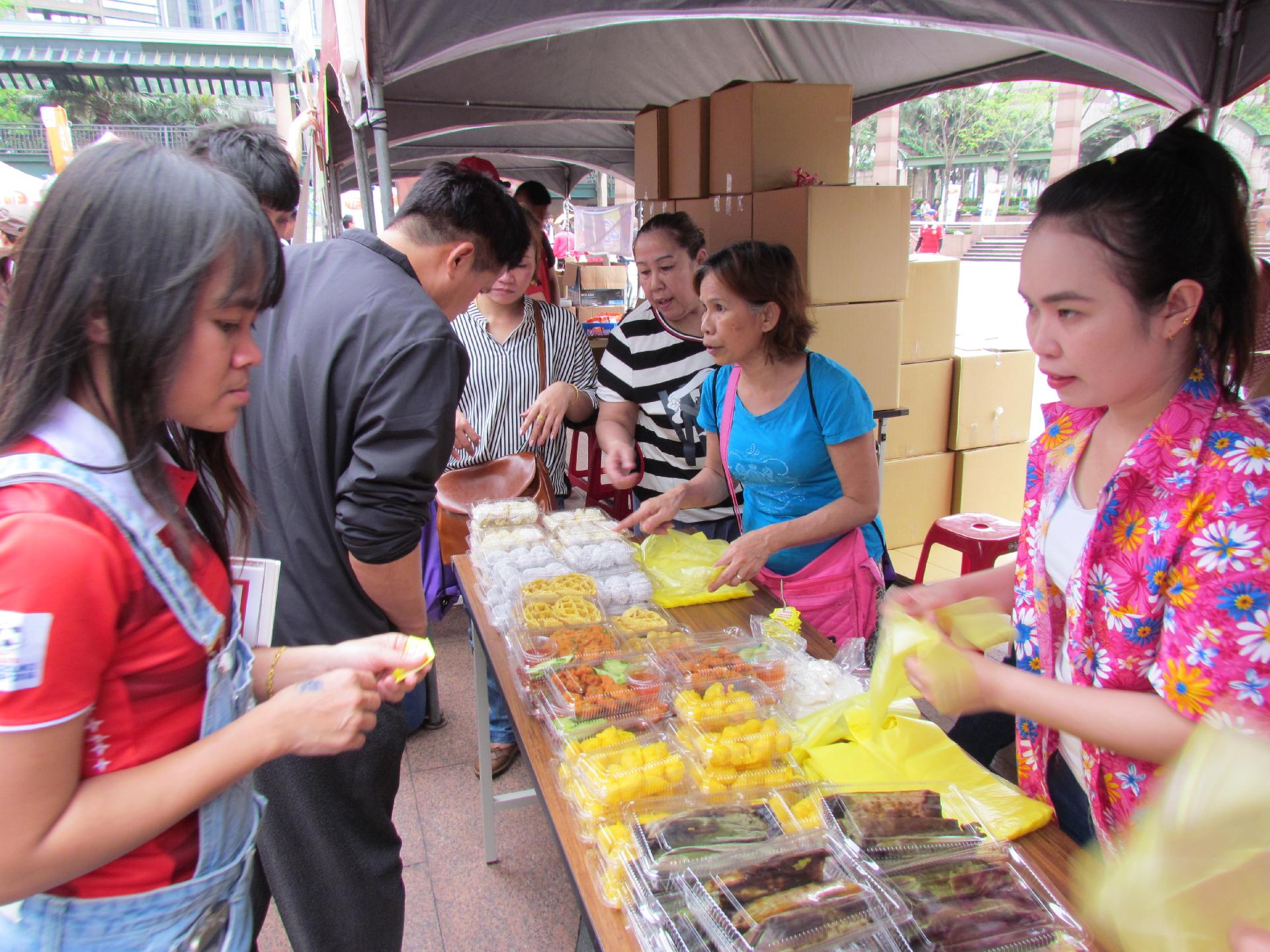 活動現場可享用到道地的泰國美食。