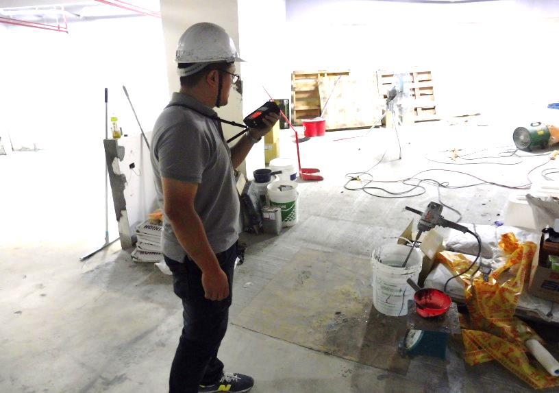 01確認有害氣體濃度