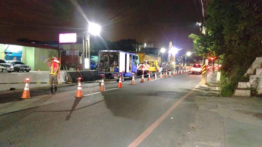 02夜間作業之照明及反光設施