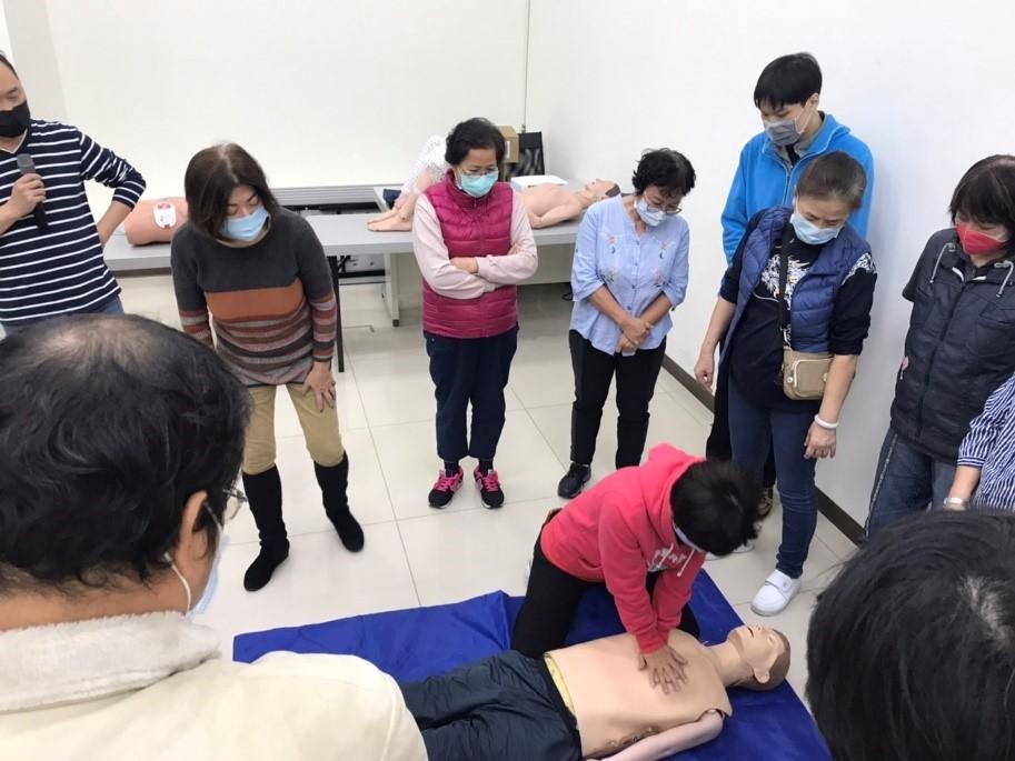 照顧服務人員產訓合作班上課情形